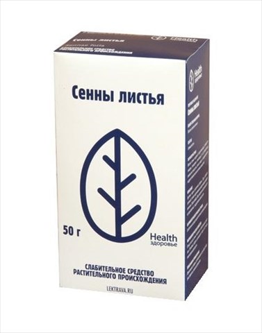 сенна листья пач 50г фото