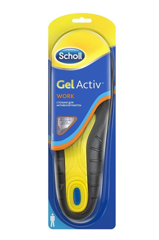 шоль гельактив стельки для активной работы для мужчин фото