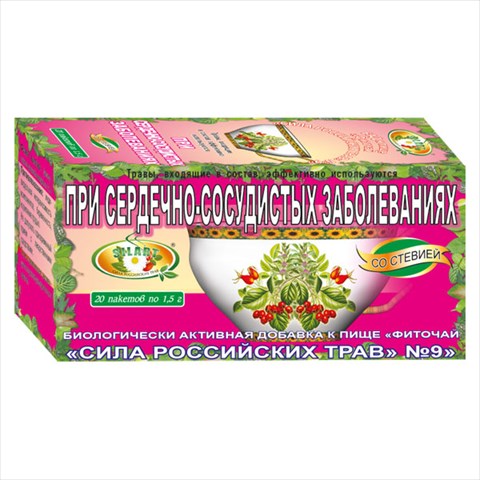 фиточай сила рос трав n9 1,5г n20 серд-сосуд фото