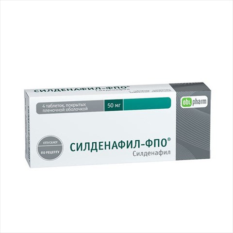 силденафил-фпо таб ппо 50мг n4 фото