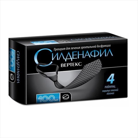силденафил-вертекс таб по 100мг n4 фото