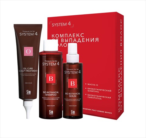 система 4 комплекс от выпад волос стандарт 250мл плюс 150мл плюс 150мл фото