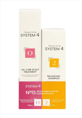 система 4 программа n15 против сухой перхоти шампунь n2 250мл плюс маска о 150мл фото