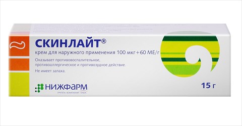 скинлайт крем для наруж примен 15г фото