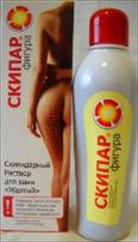 скипар фигура раствор для ванн желтый 250 мл фото