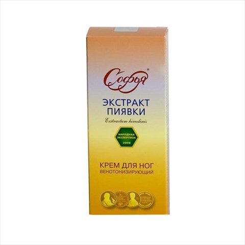 софья крем, 200мл для ног с экстрактом мед пиявки фото