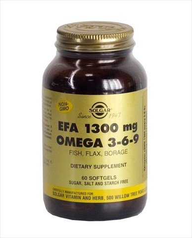 солгар комплекс жирных кислот омега 3-6-9 капс 1300мг n60 фото