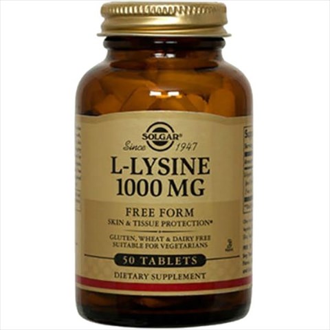 солгар l-лизин таб 1000мг n50 фото