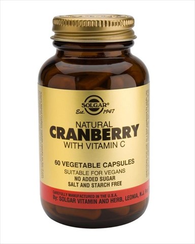 солгар натуральная клюква с витамином с n60 капс фото