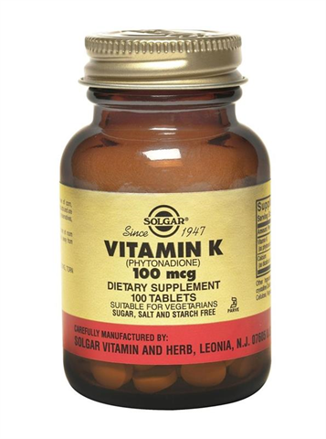 солгар витамин к n100 табл фото
