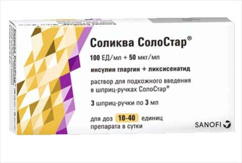 соликва солостар р-р для п/к введ 100ед/мл плюс 50мкг/мл шпр-ручка 3мл n3 фото