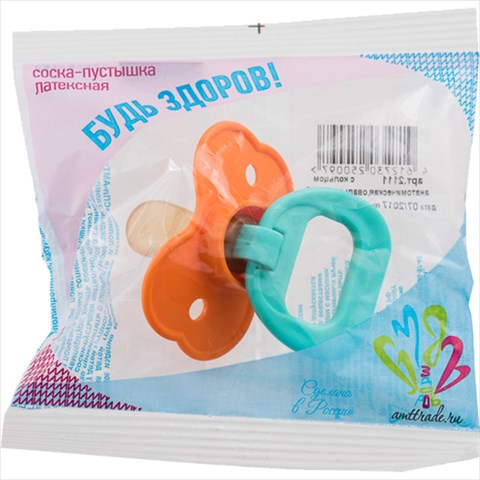 соска-пустышка бантик латекс с кольцом фото