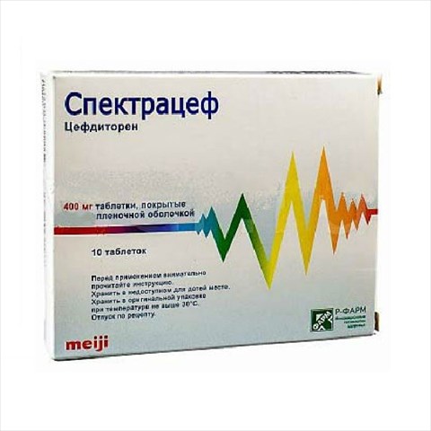 спектрацеф таб ппо 400мг n10 фото
