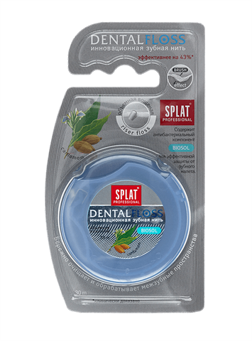 сплат профессионалl dental floss з/нить 30м кардамон фото