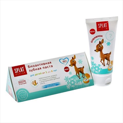 сплат зубная паста джуниор 3-8 лет север 55 мл фото