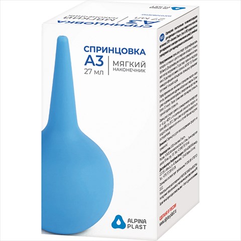 спринцовка альпина пласт а-3 с мягк наконеч фото