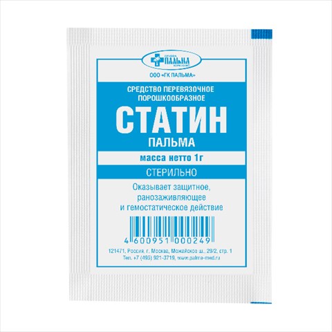 статин порошок пак 1г фото