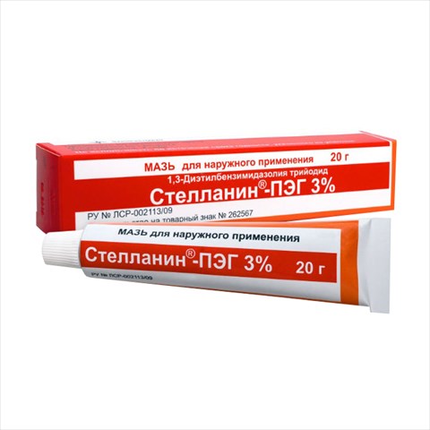 стелланин-пэг мазь для наруж примен 3% 20г фото