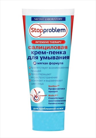 стоппроблем крем-пенка салициловая для умывания 100 мл фото