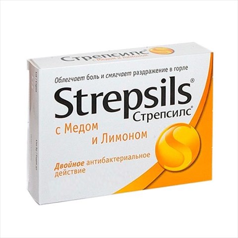 стрепсилс мед и лимон n10 табл для рассасывания фото