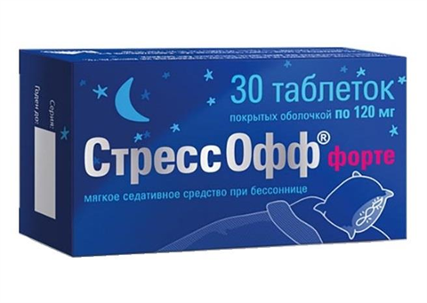стрессофф форте таб по 120мг n30 фото
