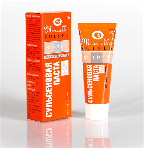 сульсена форте паста туба 2% 75мл фото