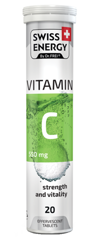 свисс энерджи витамин с 550 n20 шипучие таблетки фото