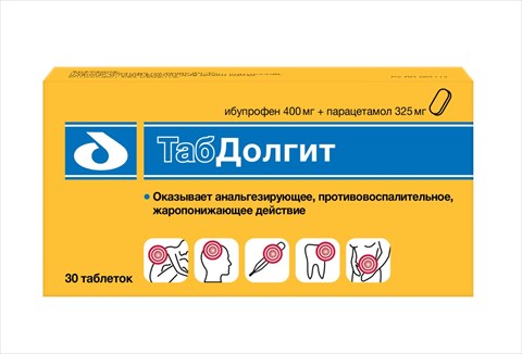 табдолгит таб ппо 400мг плюс 325мг n30 фото