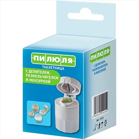 таблетница пилюля с делит размельчит и мензуркой ningbo suntem industry&amp;trading co ltd фото