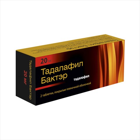 тадалафил-бактэр таб ппо 20мг n1 фото
