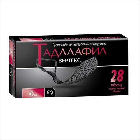 тадалафил-вертекс таб ппо 5мг n28 фото