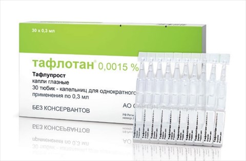 тафлотан капли глазн 0,0015% 0,3мл n30 фото