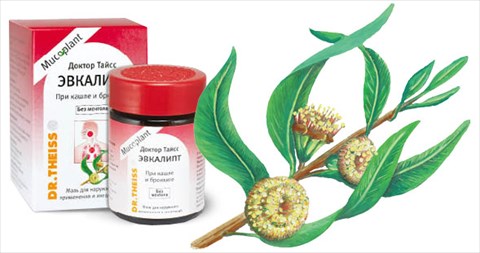 д-р тайсс эвкалипт мазь для наруж и ингал 50г фото