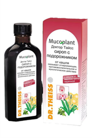 д-р тайсс сироп 100мл подорожник фото