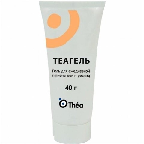 теагель,гель для ежедн гигиены век и ресниц туба 40г фото