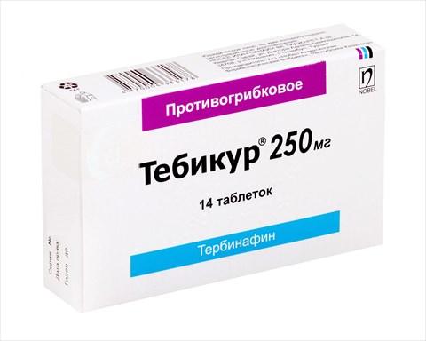 тебикур 250 мг n14 табл фото