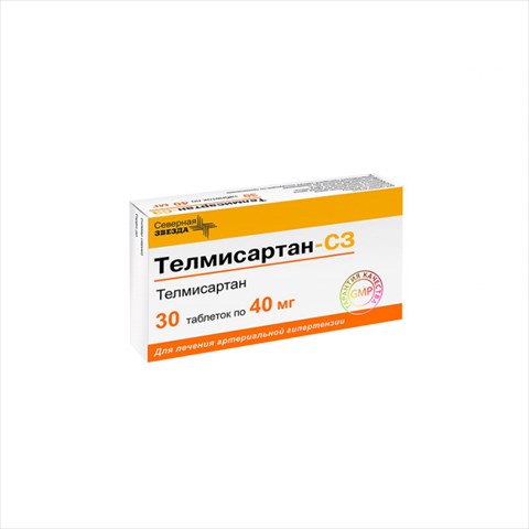телмисартан-сз таб 40мг n30 фото