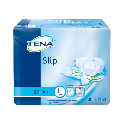 тена слип плюс подгузники р l n30 фото