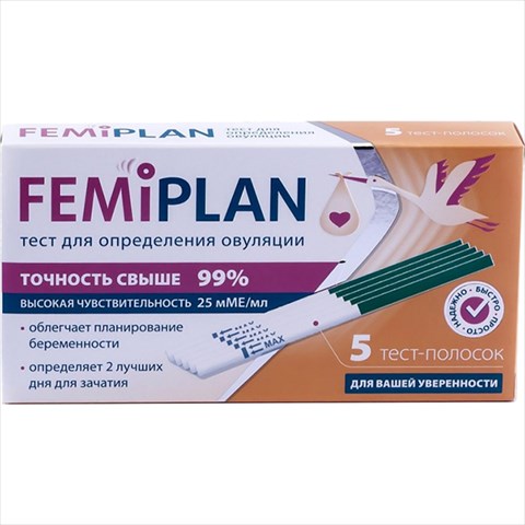 тест для опред овуляции фемиплан n5 фото