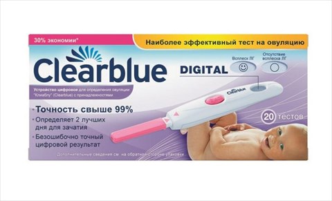 тест на овуляцию клиаблу цифровой n20 фото