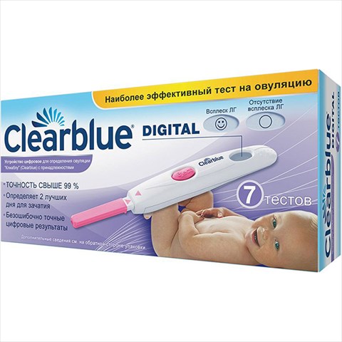 тест на овуляцию клиаблу диджитал n7 фото