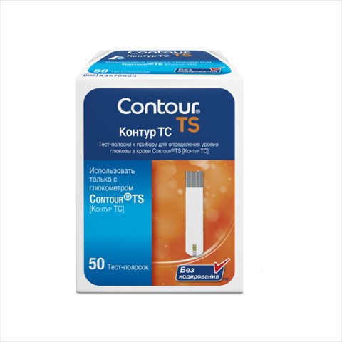 тест-полоски контур тс к глюкометру n50 фото