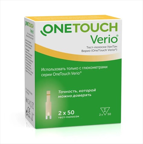 тест-полоски one touch verio n100 фото