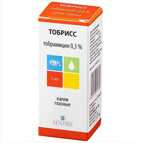 тобрисс капли глазн 0,3% 5мл фото