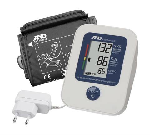 тонометр автомат and ua-888 универсал манжета плюс адаптер фото