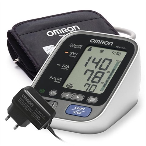 тонометр омрон автоматический м3 фэмили с адаптером фото