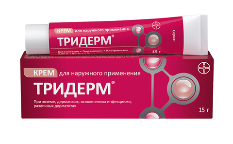 тридерм крем 15 г фото