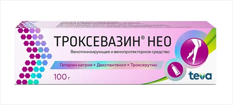 троксевазин нео гель 100г фото