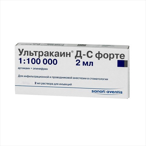 ультракаин дс форте р-р для ин 40мг 2мл n1 фото