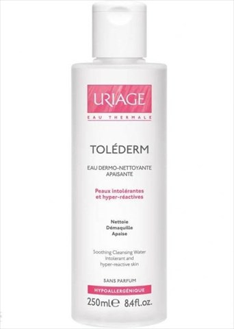 урьяж толедерм вода дермоочищающая успокаивающая 250 мл фото